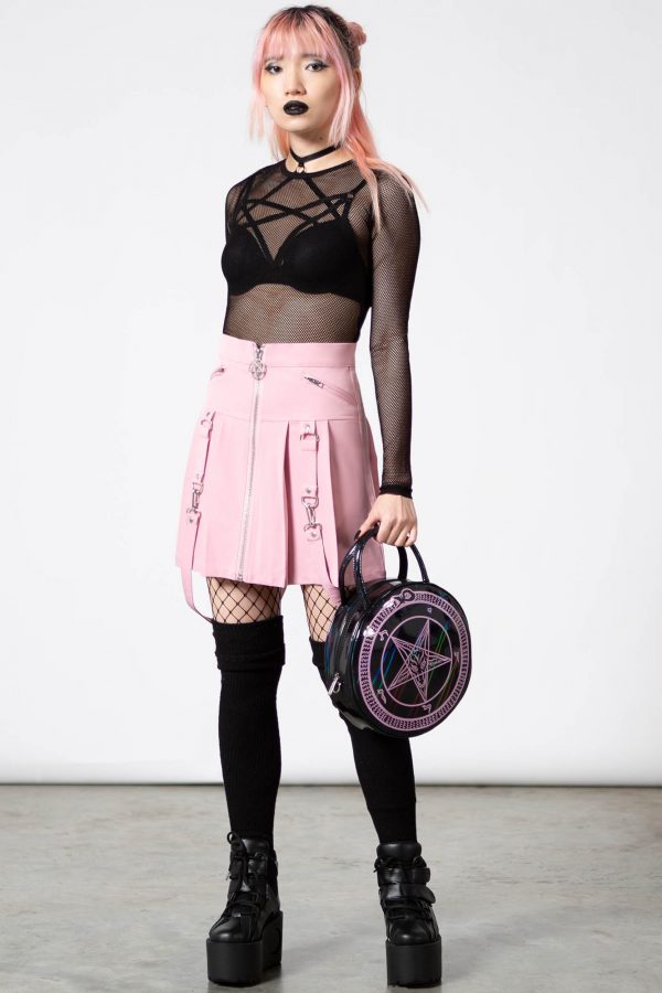 BLAIRE B_TCH MINI SKIRT PASTEL