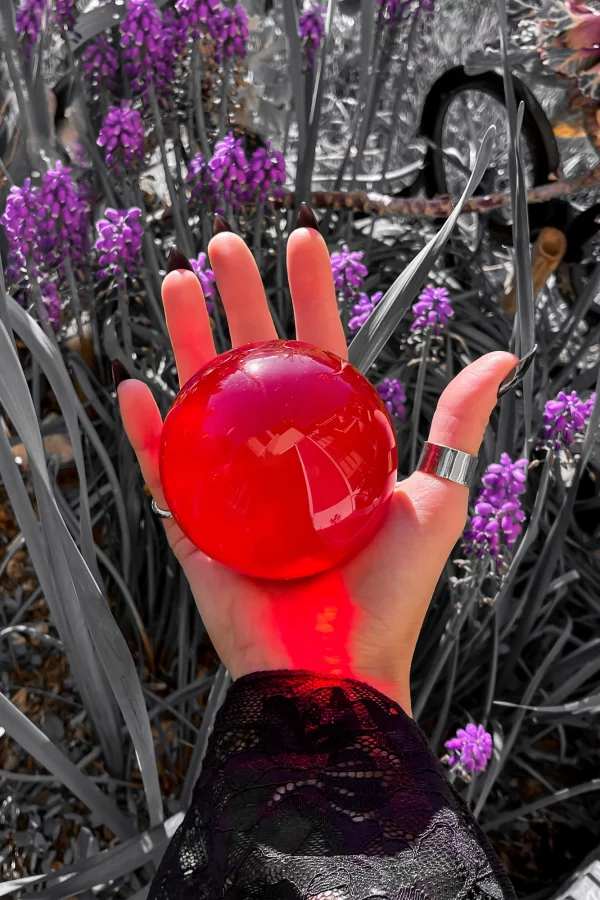 Crystal Ball Red