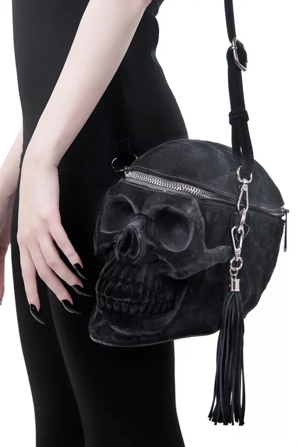 GRAVEDIGGER VELVET HANDBAG