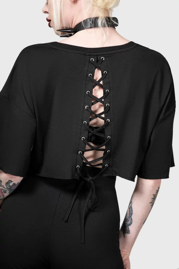 NIGHT ROLLER CROP TOP - Image 2