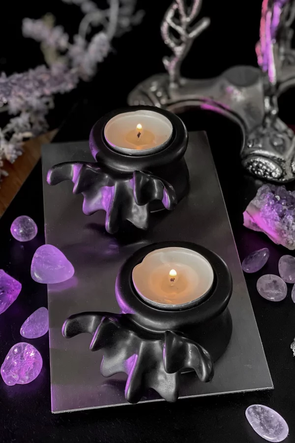 OSSUARY TEALIGHT HOLDERS