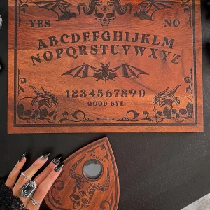 SPIRIT BOARD WITH PLANCHETTE