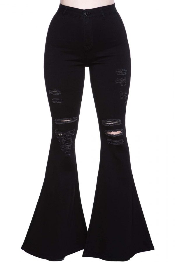 SUKIE DENIM FLARES